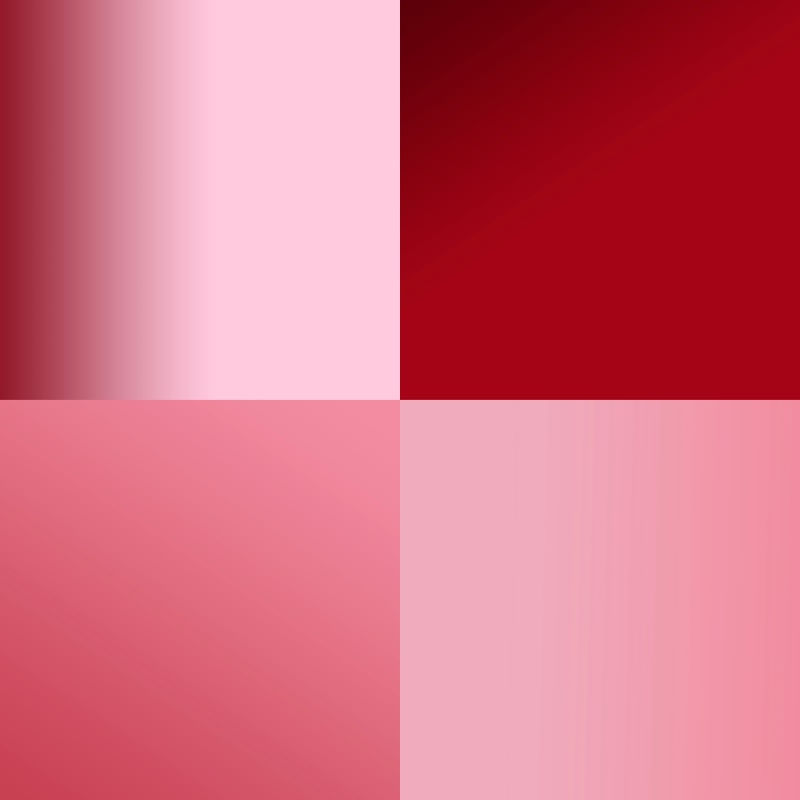 QUADRADOS DETALHES DEGRADÊ CORES TONS DE ROSA VERMELHO OP 15