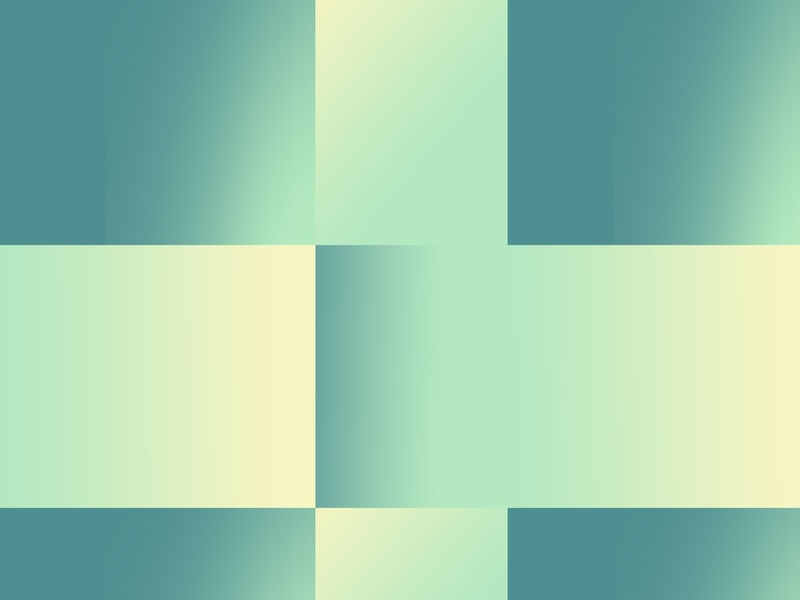 DEGRADÊ ABSTRATO SETORES SÉRIE TONS CORES TURQUESA OP 01