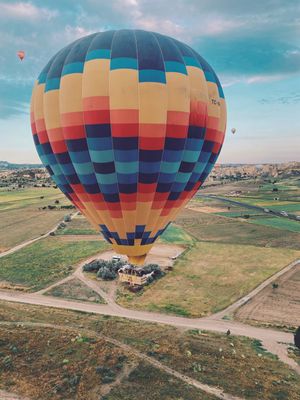 BALAO COLORIDO NA CAPPADOCIA