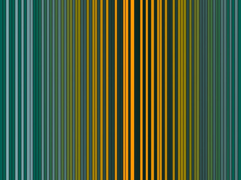 ARTE LISTRAS E CORES SÉRIE TONS VERDE E AMARELO OP 33