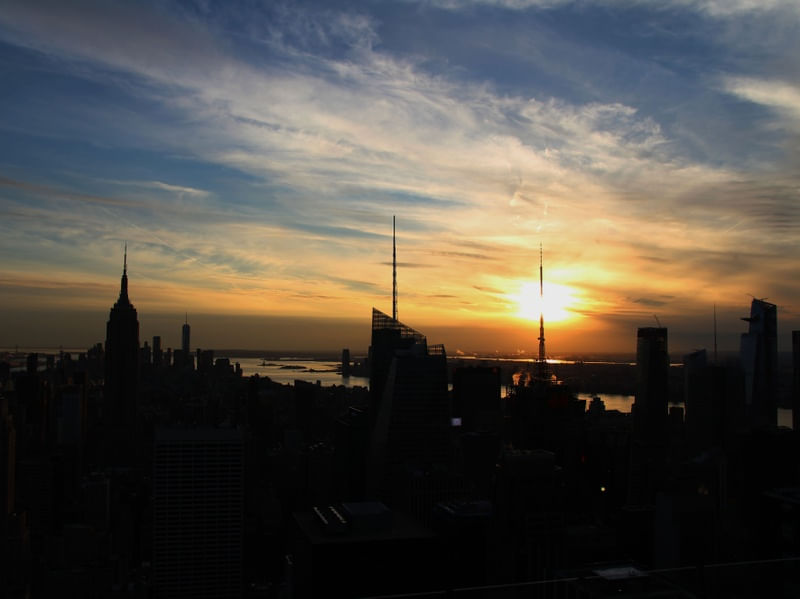 SUNSET IN NYC