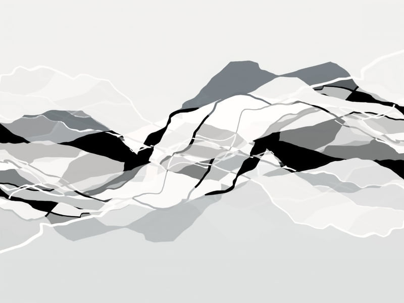EARTH ECHOES 2 NEUTRO - ORGANICO FLUXO LINHAS ONDAS ELEGANTE MINIMALISTA SKETCH