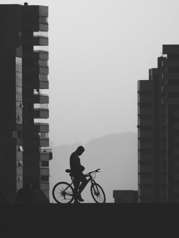 SILHUETA DE BIKE PB