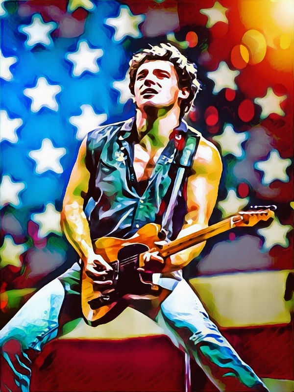 BRUCE SPRINGSTEEN POR ROBERTO BRAGA