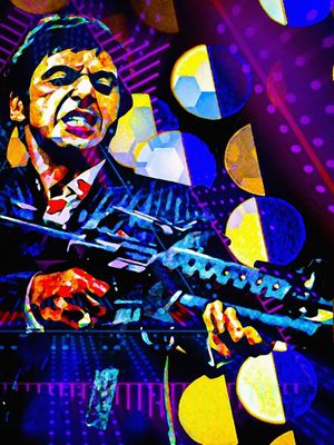 TONY MONTANA POR ROBERTO BRAGA