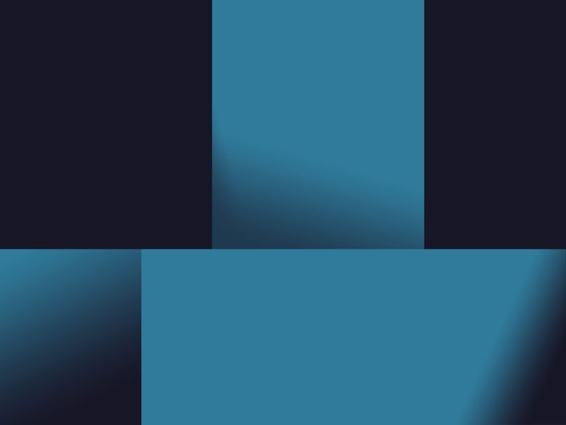 DEGRADÊ ABSTRATO SETORES SÉRIE TONS CORES AZUL OP 02
