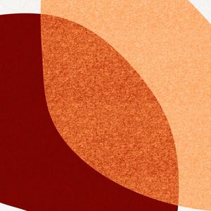 ARTE CONTORNOS MINIMALISTAS SÉRIE CORES TONS VERMELHO LARANJA OP 30