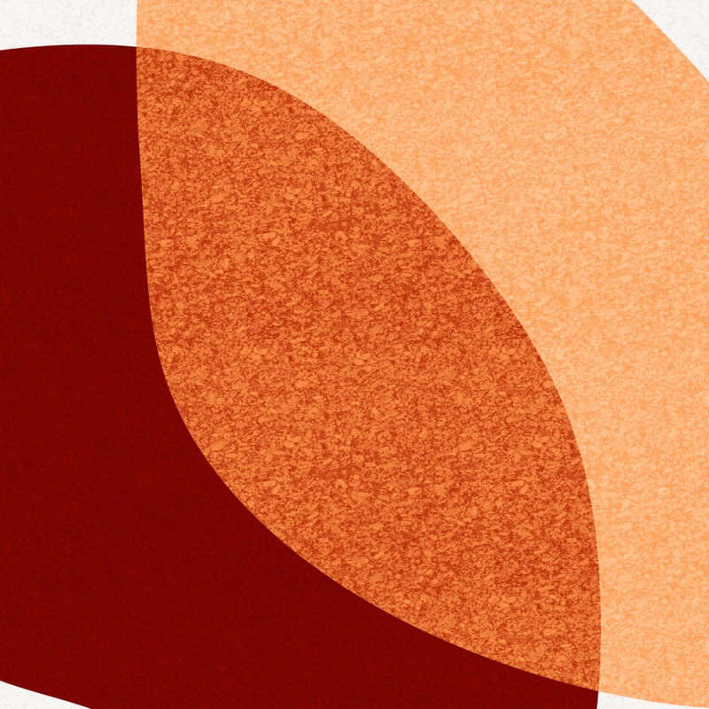 ARTE CONTORNOS MINIMALISTAS SÉRIE CORES TONS VERMELHO LARANJA OP 30