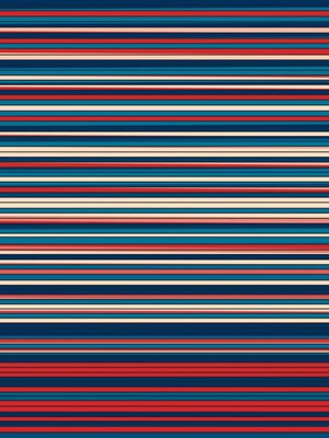 ARTE LISTRAS E CORES SÉRIE TONS VERMELHO AZUL CINZA OP 34