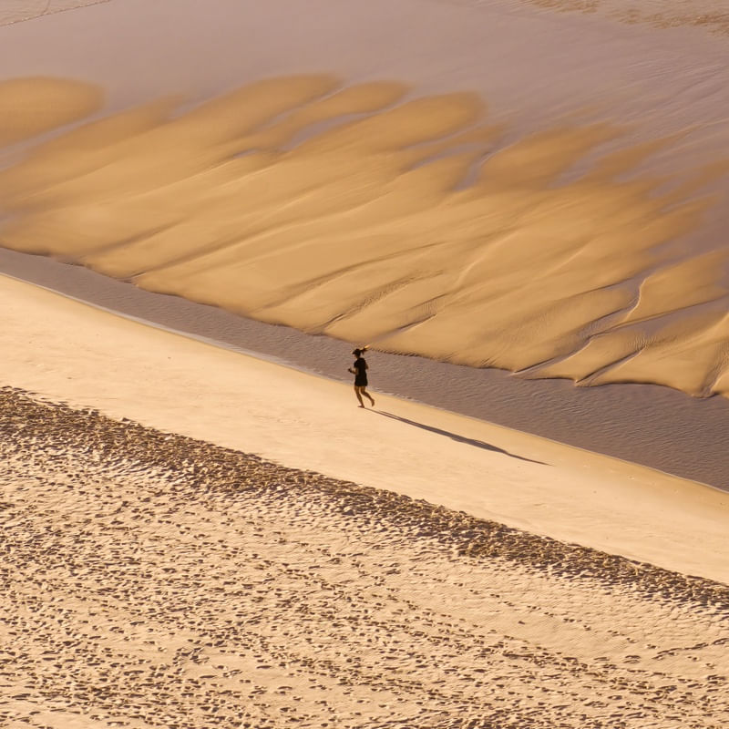 CORRIDA NA AREIA - QUADRADO