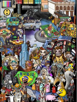 MEGA DOODLE ILUSTRADO