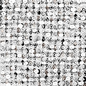 LOOP-D-LOOP 1 QUADRADO - NEUTRO BRANCO CINZA CIRCULOS GEOMETRICO ABSTRATO MODERNO SKETCH
