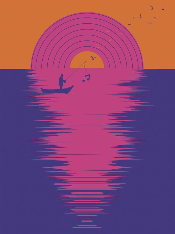 PESCA DE MÚSICA