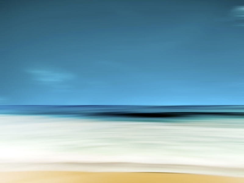 NATUREZA EM MOVIMENTO SÉRIE CÉU AZUL E PRAIA DE MAR AZUL OP 21