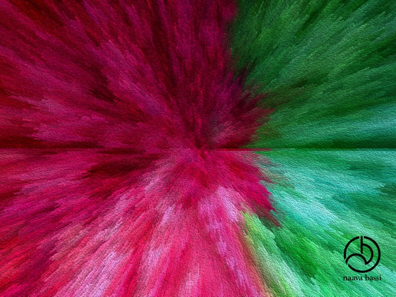 EXPLOSÃO VERMELHO E VERDE