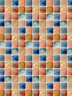 SÉRIE LADRILHOS - AQUARELADOS II