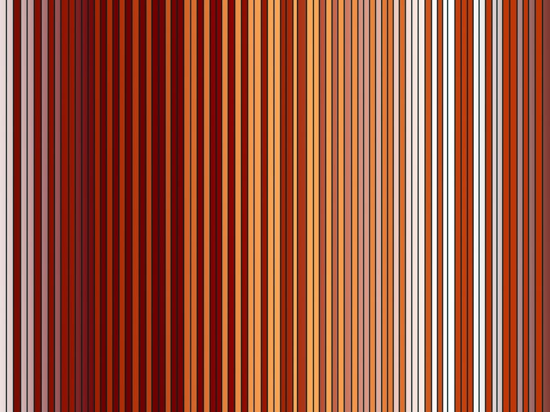 ARTE LISTRAS E CORES SÉRIE TONS VERMELHO LARANJA OP 35