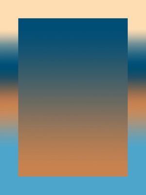 DEGRADÊ MODERNO ABSTRATO SÉRIE TONS DE AZUL E MARROM OP 36
