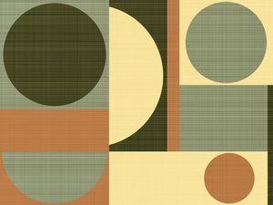 GEOMÉTRICO TEXTURA ABSTRATO ARTE SÉRIE TONS CINZA VERDE ROSA OP 26