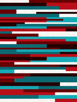 SÉRIE CORES E LISTRAS TONS VERMELHO AZUL BRANCO OP 08