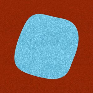 SIMPLE SHAPES ARTE SÉRIE CORES TONS MARROM E AZUL OP 12