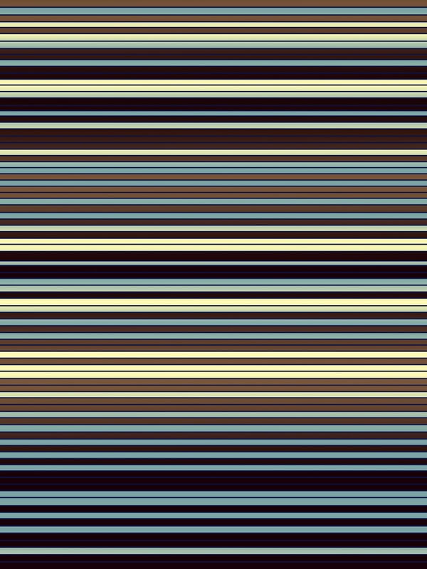 ARTE LISTRAS E CORES SÉRIE TONS AZUL MARROM VINTAGE OP 40