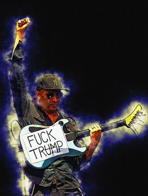SPIRIT OF TOM MORELL GUITAR FUCK TRUMP