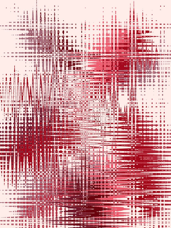 VIVA MAGENTA ABSTRATO ART 1