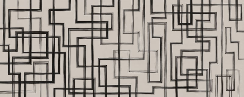 LINES ON BEIGE