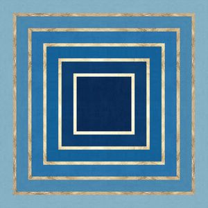 BLUE AND GOLD TUNNEL I