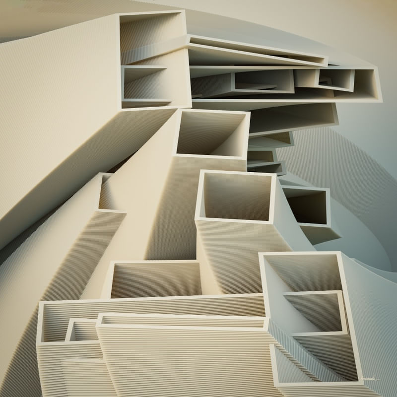 ABSTRACT CITY MARKS SF