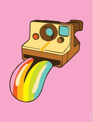 POLAROID COLORS - ROSA