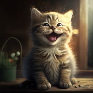 GATO FOFO E FELIZ
