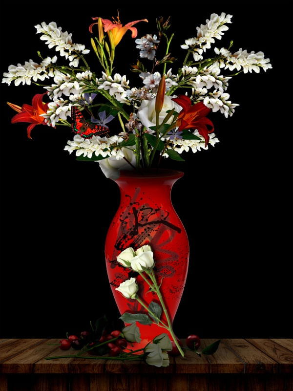 VASO DE FLORES 01