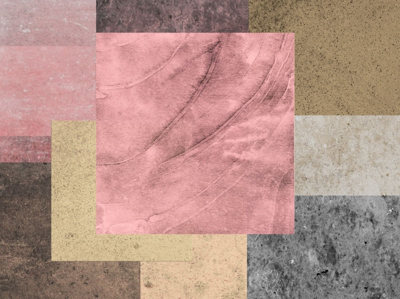 CORES E FORMAS ARTE TONS ROSA CINZA MARROM OP 41