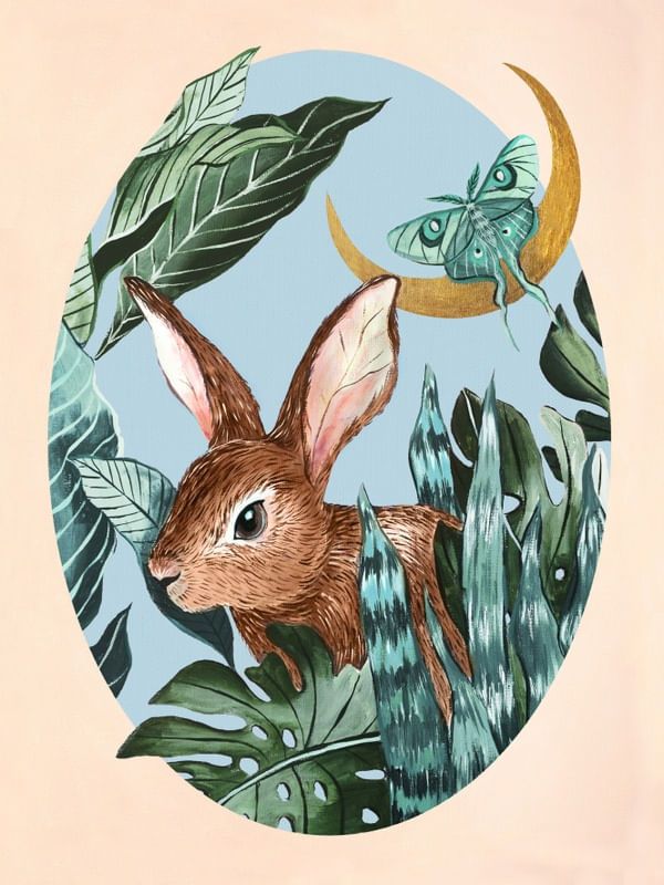 TROPICAL FOREST BUNNY