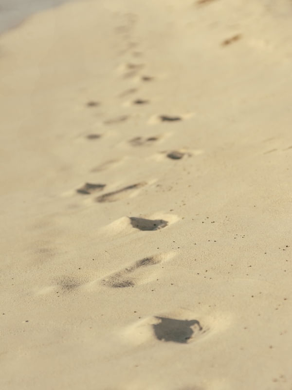 SAND FOOTSTEPS