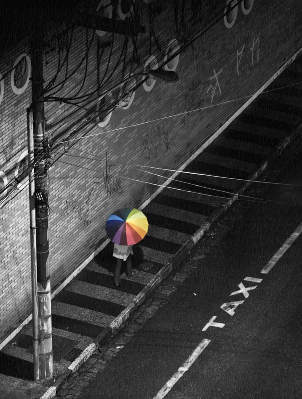 COLORS IN THE RAIN