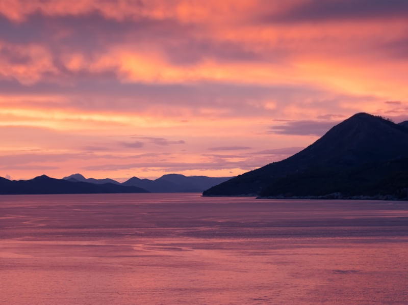 DRAMATIC SUNSET