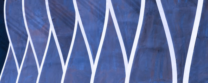 CURVAS ABSTRATAS AZUIS I