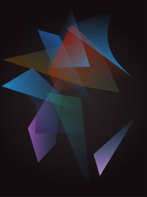 GRADIENT SHAPES EXPLODED