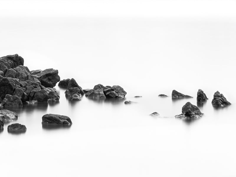 STONES - BLACK AND WHITE
