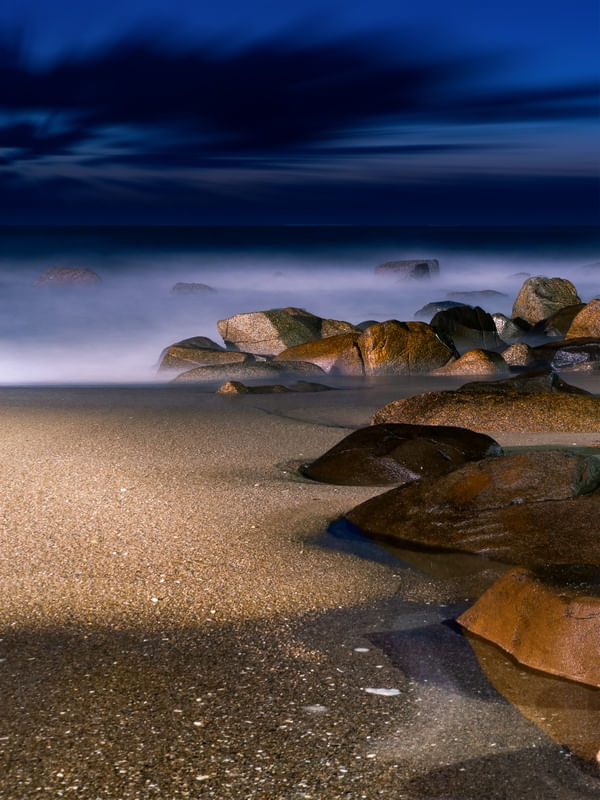 NOITE DE LONGA EXPOSIÇÃO - COSTÃO - MORRO DAS PEDRAS