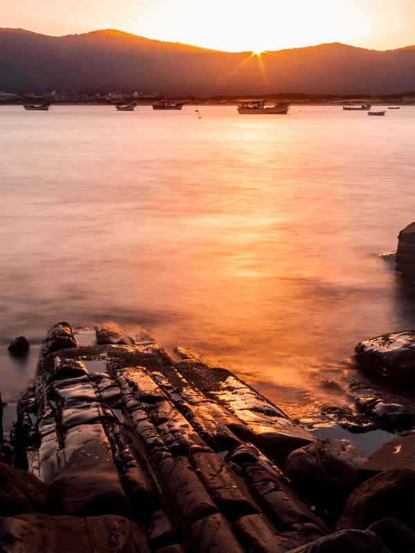 PANTANO DO SUL - FINAL DE TARDE - LONGA EXPOSIÇÃO