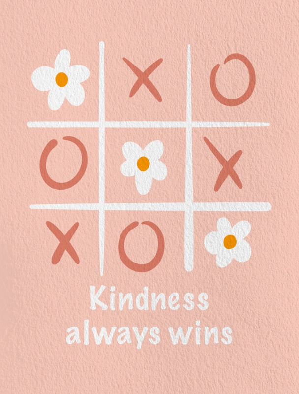 TIC TAC TOE KIND - PINK