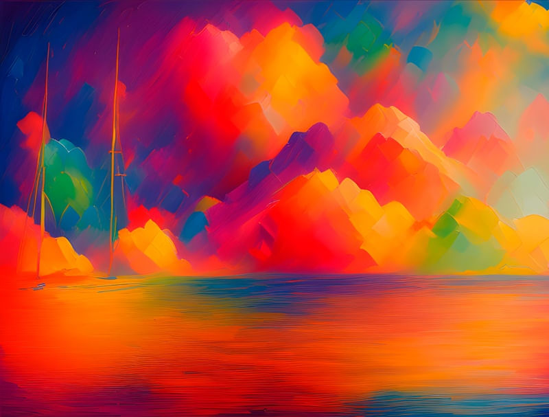 CORES DAS NUVENS BY AI