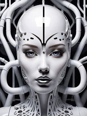 ESTÉTICA FUTURISTA I TUBOS BY AI