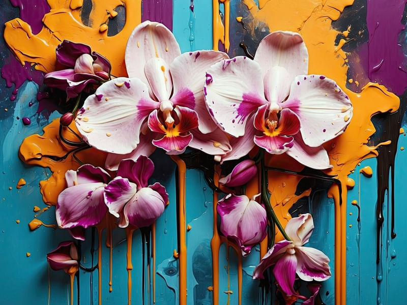 ORQUÍDEA ARTÍSTICA I BY AI