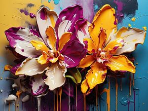 ORQUÍDEA ARTÍSTICA II BY AI