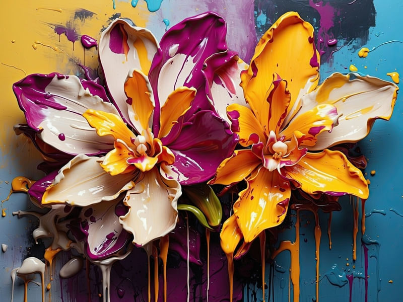 ORQUÍDEA ARTÍSTICA II BY AI